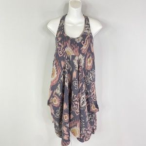 All Saints Linen Printed Dress